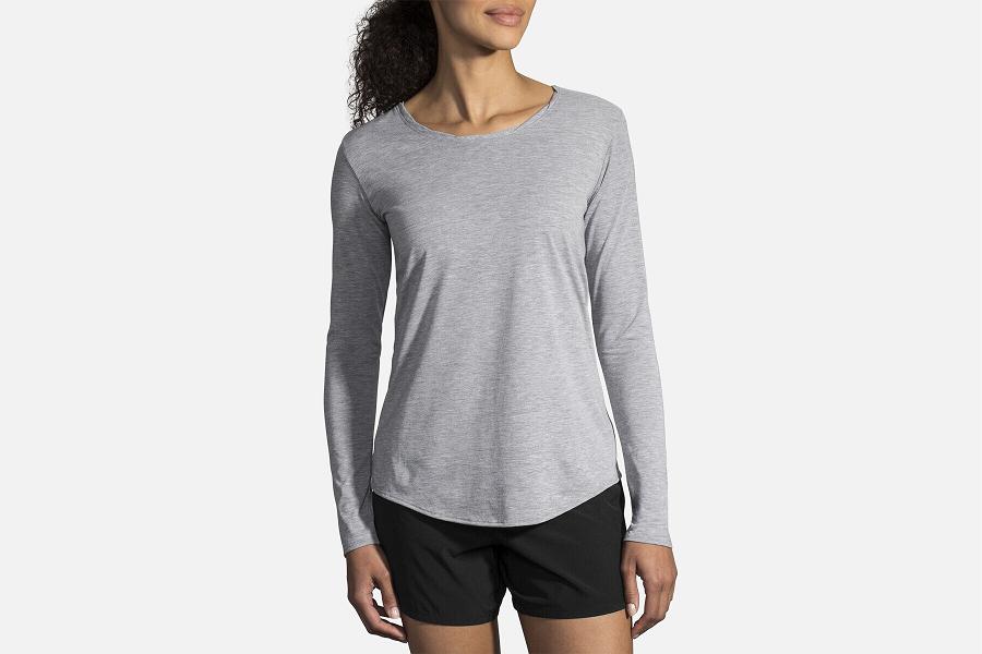 Brook Nightlife Womens Running Clothes Grey Size XXS India Shop
